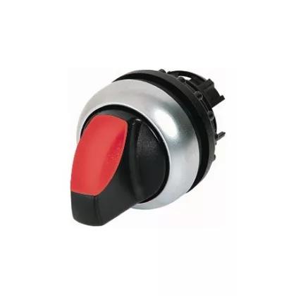 EATON 216845 M22-WRLK3-R Világító választó-kapcsoló, 3 állású, piros, ret.