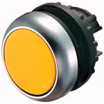 EATON 216950 M22-DRL-Y Világító nyomógomb, lapos, sárga, reteszelt
