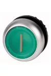 EATON 216959 M22-DRL-G-X1 Világító nyomógomb, lapos, zöld, reteszelt