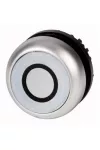 EATON 216961 M22-DRL-W-X0 Világító nyomógomb, lapos, fehér, reteszelt