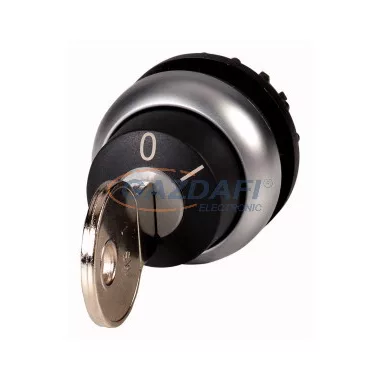 EATON 217440 M22-WRS-MS*-A1 Kulcsos kapcsoló, 2 állású, MS2-MS20 egyedi zár