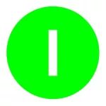   EATON 218254 M22-XDP-G-X1 Nyomógomb lapka gombafejű nyomógombhoz