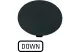 EATON 218287 M22-XDP-S-GB4 Nyomógomb lapka gombafejű nyomógombhoz