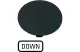 EATON 218287 M22-XDP-S-GB4 Nyomógomb lapka gombafejű nyomógombhoz