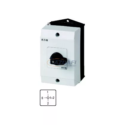   EATON 222559 T0-1-15113/I1 Vezérl. fokozatkapcsoló 1p 20A tokozott