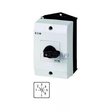 EATON 222715 T0-4-8234/I1 Vezérl. fokozatkapcsoló 1p 20A tokozott