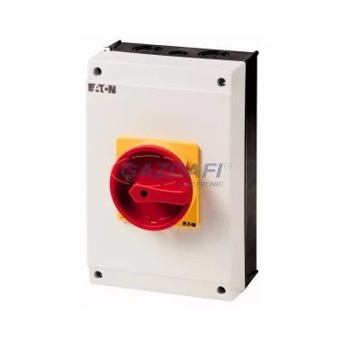 EATON 223023 T5B-4-15700/I4/SVB Főkapcsoló VÉSZ-KI 6p 63A tokozott +2z