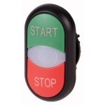   EATON 230350 M22S-DDL-*-*-* Kettős világító nyomógomb, nyomóg.+lámpa kiemelve