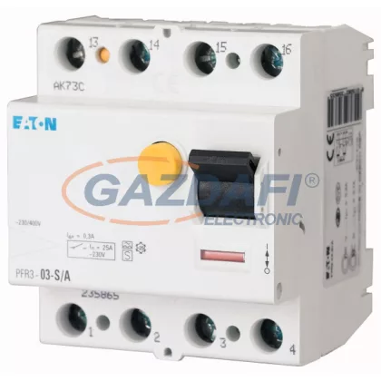 EATON 235869 PFR3-03-U Áram-védőrelé EATON 235869 PFR3-03-U Áram-védőrelé