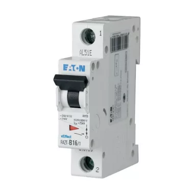 EATON 240801 FAZT-C4/1 Kismegszakító, 25kA 1pól.