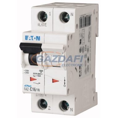 EATON 240862 FAZT-C20/2 Kismegszakító, 25kA 2pól.