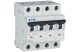 EATON 240993 FAZT-D16/4 Kismegszakító, 25kA 4pól.