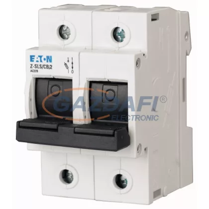 EATON 248248 Z-SLS/CB/2 Biztosítós szak.kapcs. 2p (üres) 63A, vill.+á.kód