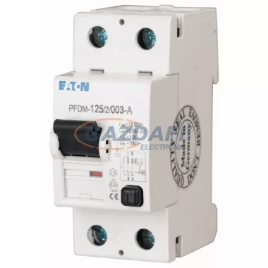 EATON 249033 PFDM-125/2/03 Comutator de protecție de curent 10kA 2 poli. EATON 249033 PFDM-125/2/03 Comutator de protecție de curent 10kA 2 poli.