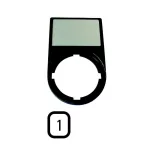 EATON 256797 M22S-ST-X52 Felirati tábla tartó + tábla