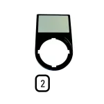 EATON 256798 M22S-ST-X53 Felirati tábla tartó + tábla