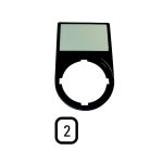 EATON 256798 M22S-ST-X53 Felirati tábla tartó + tábla