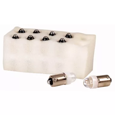 EATON 261365 A22-LED-Y LED kompakt jelzőlámpákhoz, BA9s, 24V AC/DC, sárga