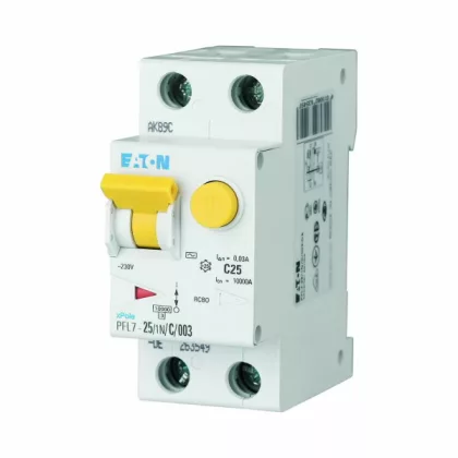   EATON 263547 PFL7-25/1N/B/003-A-DE Áramvédő-kismegszak. 10kA 1p+N
