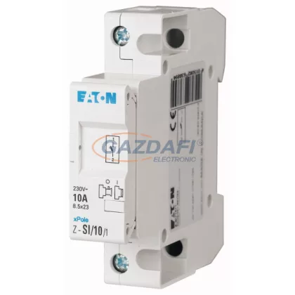   EATON 263889 Z-SI/10/1 Biztosítós szak. kapcs. (üres) 1p, 10A (8,5x23)