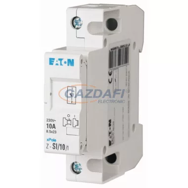 EATON 263890 Z-SI/16/1 Biztosítós szak. kapcs. (üres) 1p, 16A (10,3x25,8)