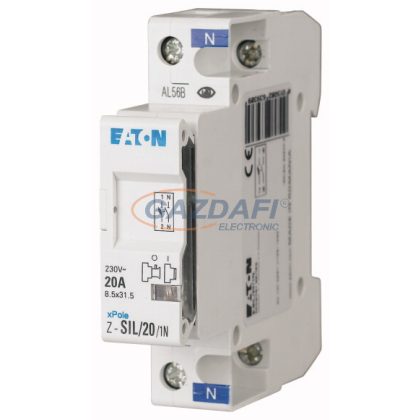   EATON 263901 Z-SIL/20/1 Biztosítós szakaszolókapcsoló (üres)
