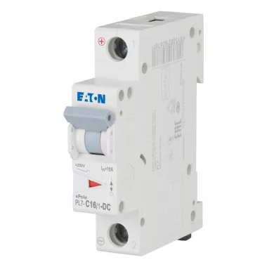 EATON 264889 PL7-C16/1-DC Kismegszakító, 10kA 1pól. DC