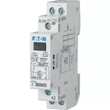 EATON 265302 Z-SB24/SS Impulzuskapcsoló LED-del (5), 2z, 16A, 24V AC