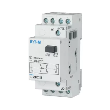EATON 265540 Z-S48/2S2O Impulzuskapcsoló, 2z+2ny, 16A, 48VAC/24VDC vez.