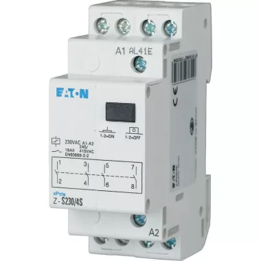 EATON 270335 Z-S230/4S Impulzuskapcsoló, 4z, 16A, 230V AC vezérlés