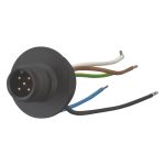   EATON 272202 M12A5 M12x1 csatlakozó dugó, IP66, 5 pólusú, "A"