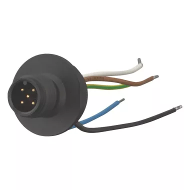 EATON 272202 M12A5 M12x1 csatlakozó dugó, IP66, 5 pólusú, "A"