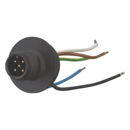   EATON 272202 M12A5 M12x1 csatlakozó dugó, IP66, 5 pólusú, "A"