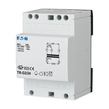 EATON 272484 TR-G2/24 csengő transzformátor, 230V/12V_24V AC, 24VA