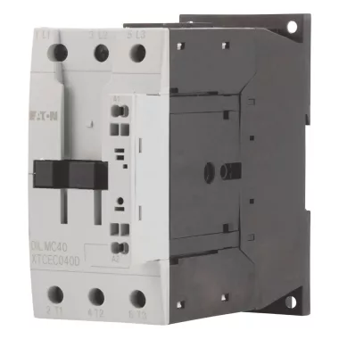 EATON 277965 DILMC40(230V50HZ,240V60HZ) Teljesítmény kontaktor,18,5kW/400V, AC