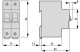 EATON 278662 FAZ-C2/1N Kismegszakító, 15kA 1-pól.+null - 9