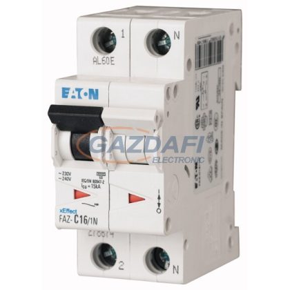 EATON 278831 FAZ-Z63/2 Kismegszakító, 15kA 2-pól.
