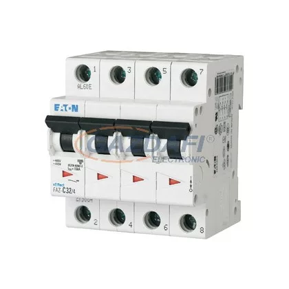 EATON 279032 FAZ-B12/4 Kismegszakító, 15kA 4-pól.