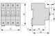 EATON 279061 FAZ-C16/4 Kismegszakító, 15kA 4-pól. - 9