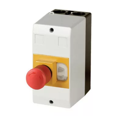 EATON 281406 CI-PKZ01-PVT Műa. tok IP65 VÉSZ-KI-gombával /PKZM01