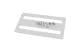 EATON 283991 XMMC1604C xE XF mezőhöz 45-ös kivágású előlap M=400 SZ=425 - 3
