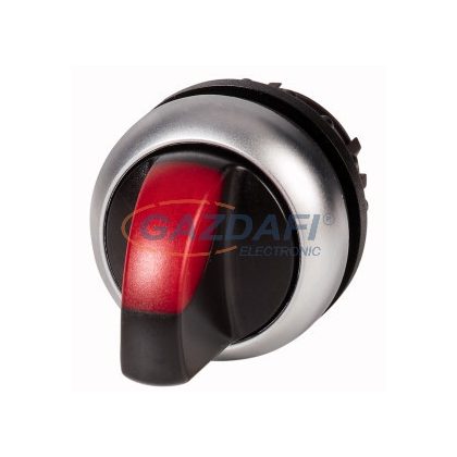 EATON 284394 M22-WLKV-R Világító választó-kapcsoló, 2 állású, piros