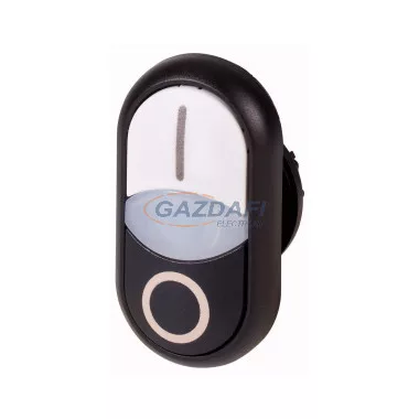 EATON 284817 M22S-DDLF-WS-X1/X0 Kettős világító nyomógomb