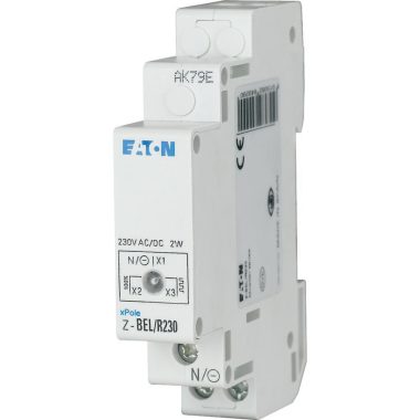 EATON 284930 Z-BEL/G230 Jelzőlámpa zöld villogó (2Hz), 110-240V AC/DC