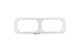 EATON 292431 BP-FLP-600-F3A-W Cable entry flange plate white - 2