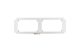 EATON 292434 BP-FLP-800-F3A-W Cable entry flange plate white