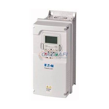  EATON 9701-1105-00P DG1-326D6FB-C54C Frekvenciaváltó 3~230V 6,6A, 1,1kW EMC Fék IP54