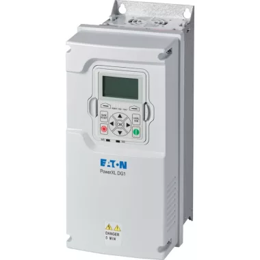EATON 9702-1109-00P DG1-347D6FB-C54C Frekvenciaváltó 3~400V 7,6A, 3kW EMV Fék IP54