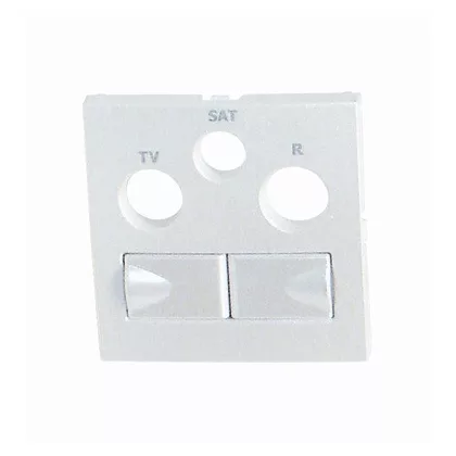 efapel 90773 TGE 21546 multimédia aljzat fedlap, jég