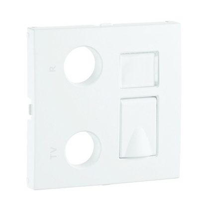   efapel 90774 TBR 21535, 21534 multimédia aljzat fedlap, fehér